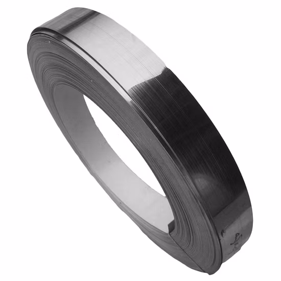 Bobina de Aço ASTM Ss 201 304 316/316L 410 409 430 Tira de Aço Inoxidável