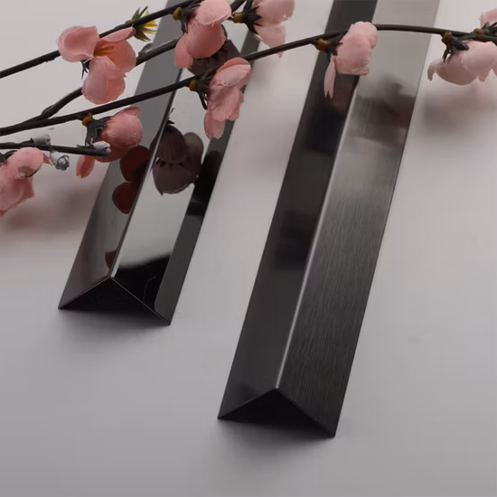 Decorative Stainless Steel U/L Shape Profile 304/316 Rose Gold Mirror Profile